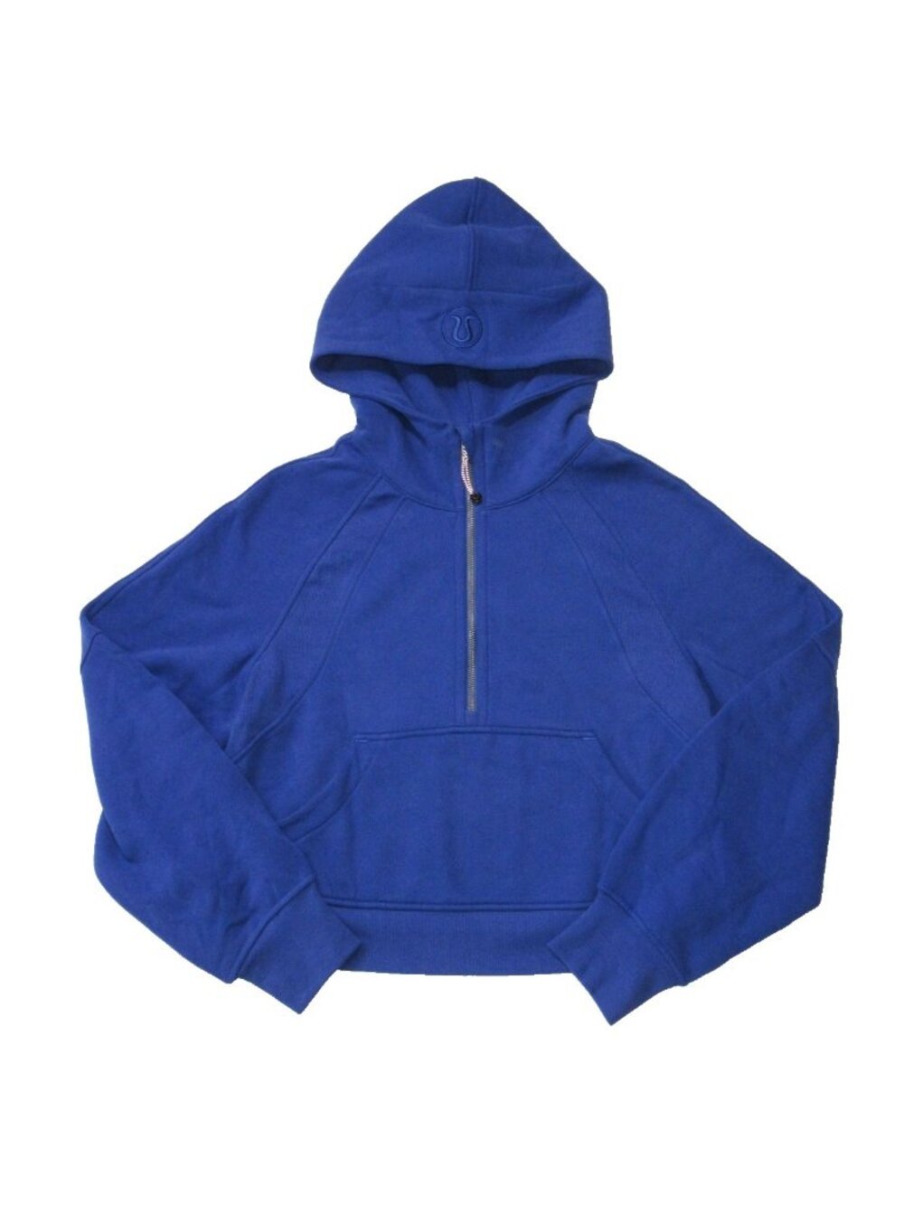 NWT Lululemon Scuba Oversized Half Zip Hoodie in Psychic Blue Sweatshirt XS/S